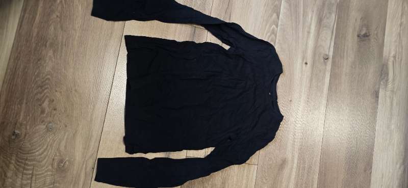 H&M svartur siðermabolur