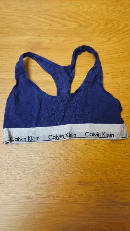 Calvin Klein blár toppur