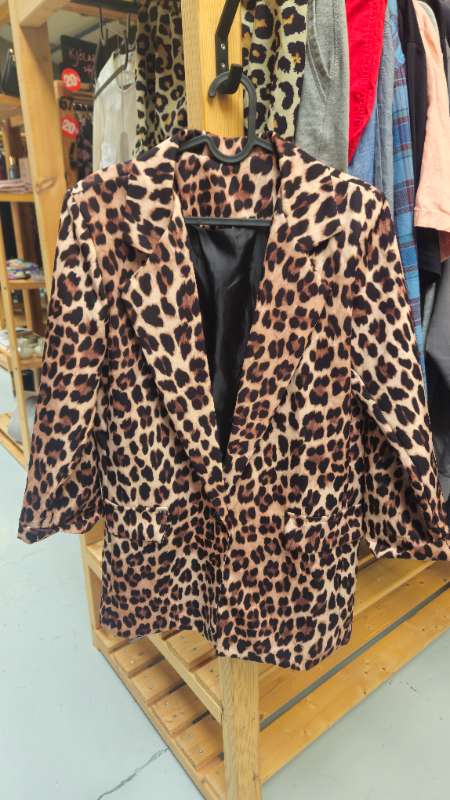 Blazer hlébarða argent nýr