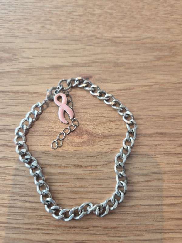 Bleika slaufan armband