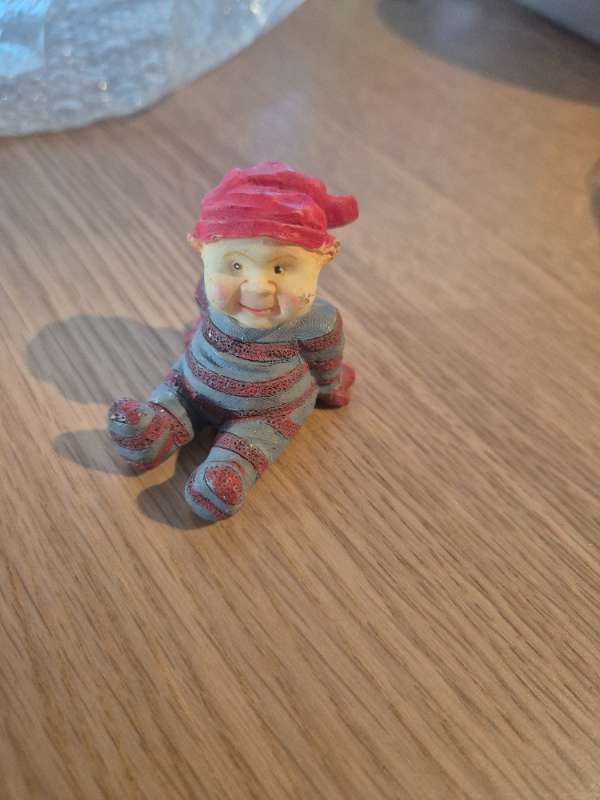 Jólaálfur lítil stytta