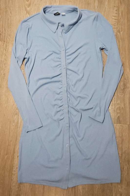 Skyrtukjóll teygjanlegur H&M