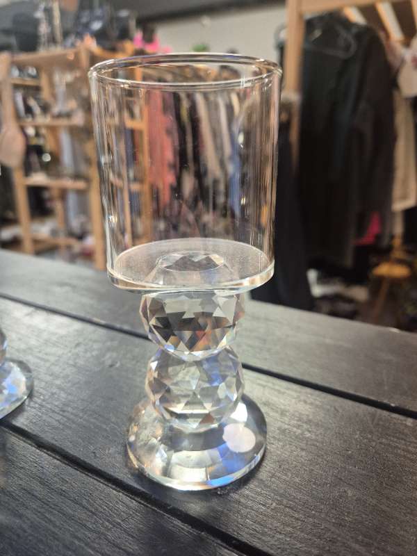 Kristal kertastjaki minni