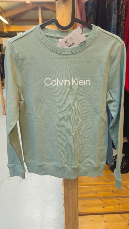 Calvin Klein peysa sægrænn ný
