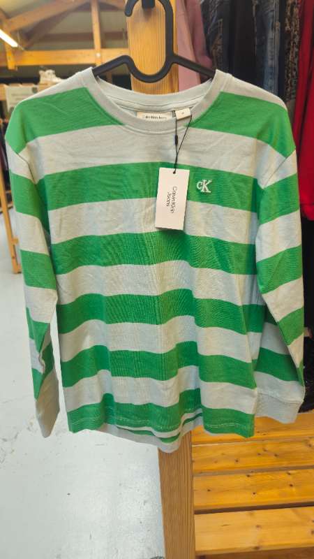 Calvin Klein langermabolur nýr röndótt