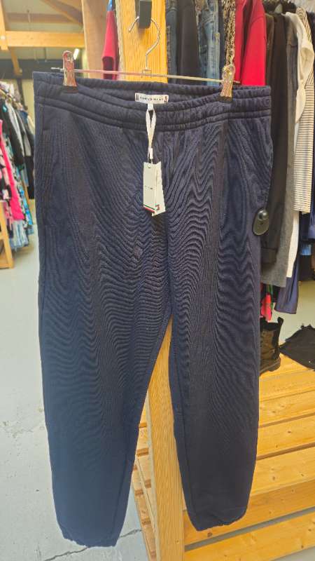 Tommy Hilfiger joggingbuxur dökkbláar nýtt