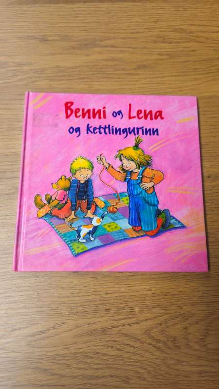Benni og Lena kettlingurinn bók
