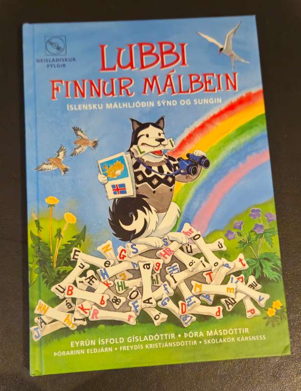 Lubbi finnur málbein bók ný