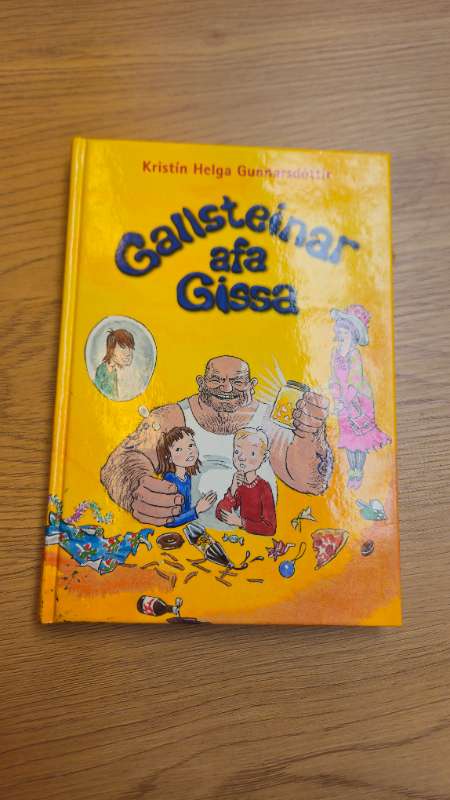 Gallsteinar afa gissa bók