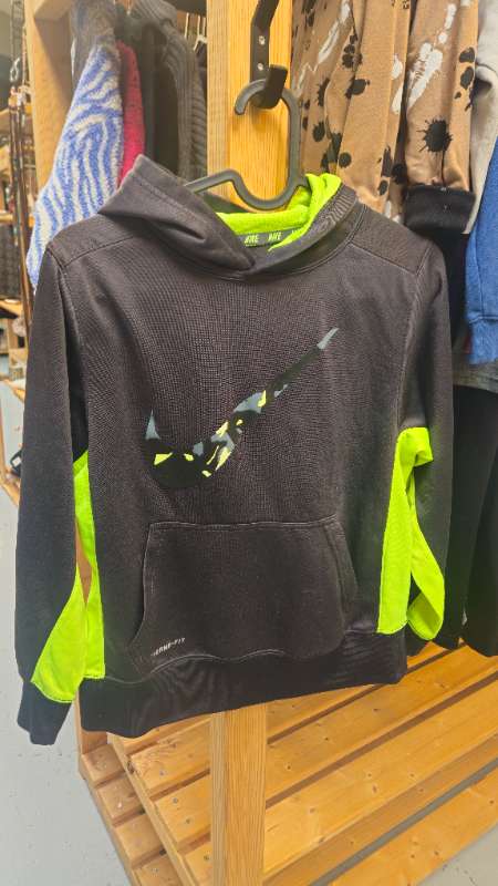 Nike hettupeysa grá/gul
