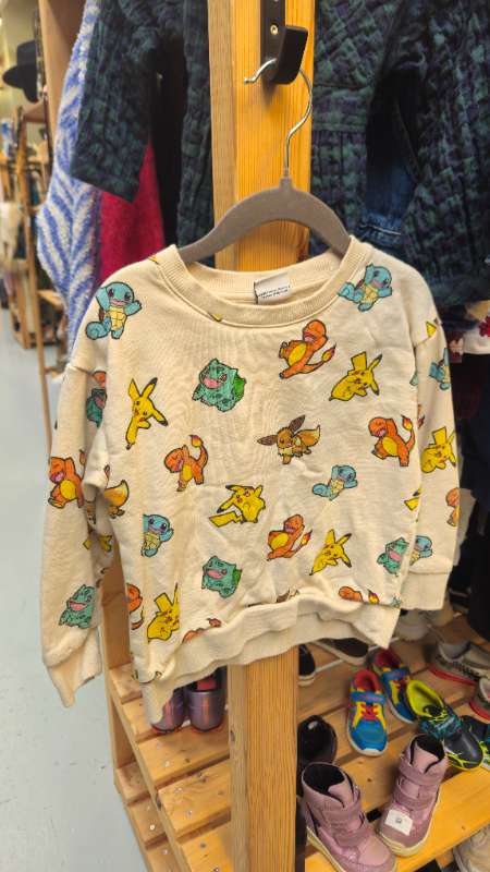 Pokémon peysa lítill blettur