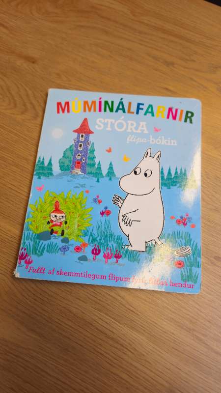 Muminálfarnir stóra flipabókin