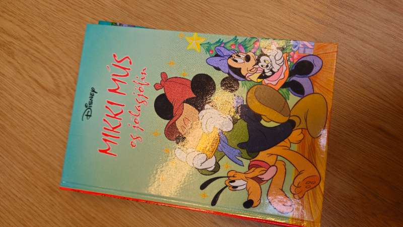 Disney bók mikki jólagjöf