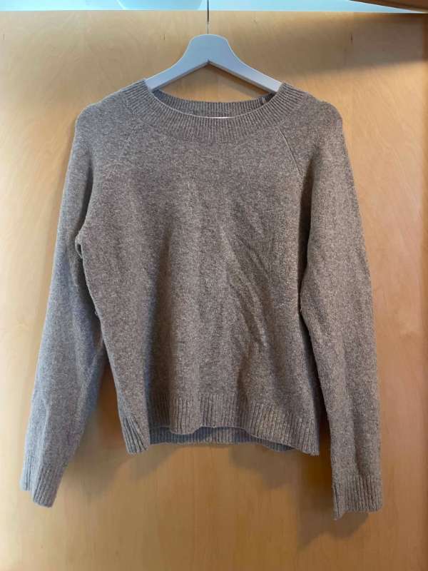 vero moda kósypeysa brún