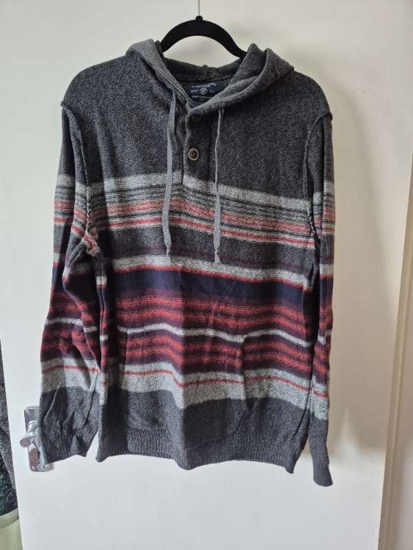 KK American Eagle hettupeysa röndótt