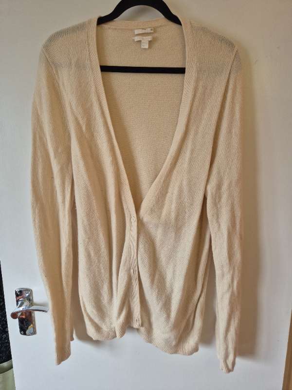 H&M cashmere golla hvít