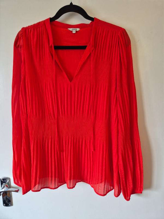 mbyM rauð blússa