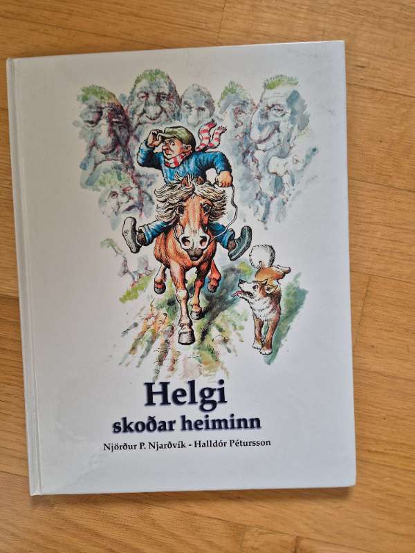 Helgi skoðar heiminn - bók