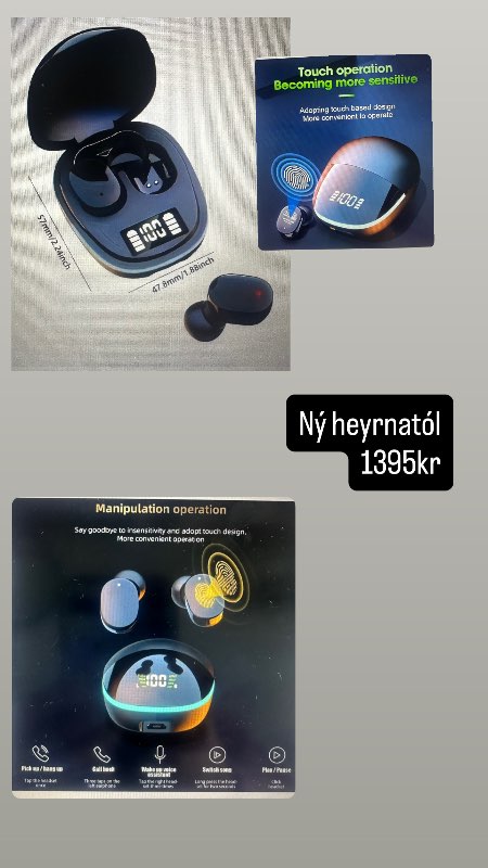 Ný heyrnatól svört
