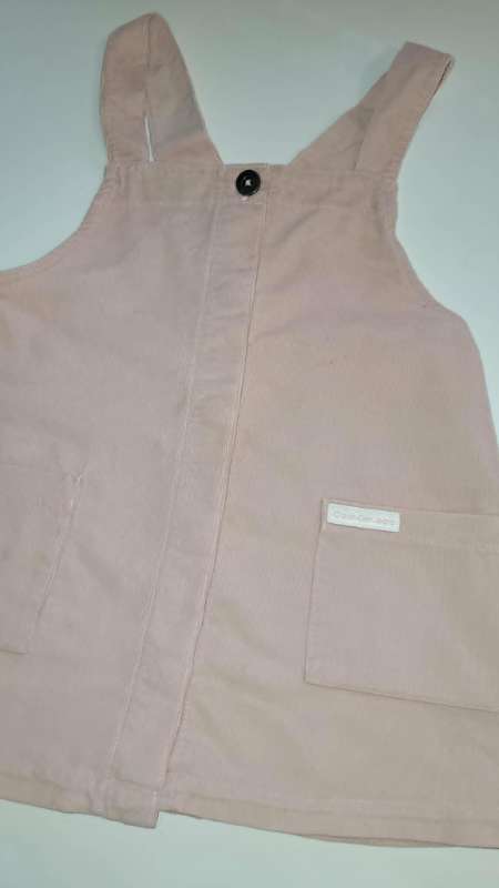 Calvin Klein bleikur flauelisskokkur