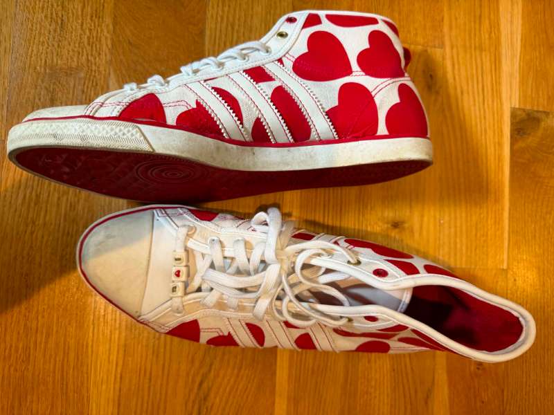 Skór Adidas hjarta