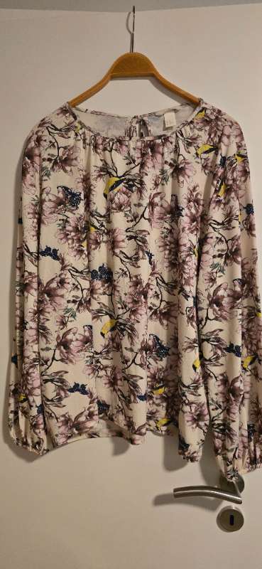 H&M blússa blóma