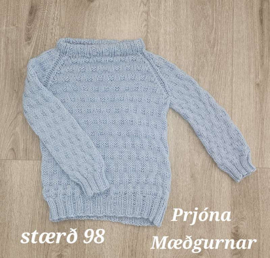 Ljósblá peysa stök