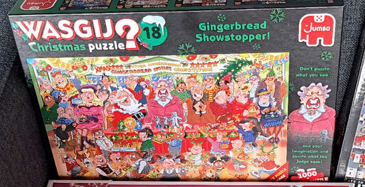 Wasgij puzzle świąteczne + dodatkowe, NIEUŻYWANE