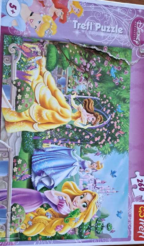 Puzzle dla księżniczek, bez nut.