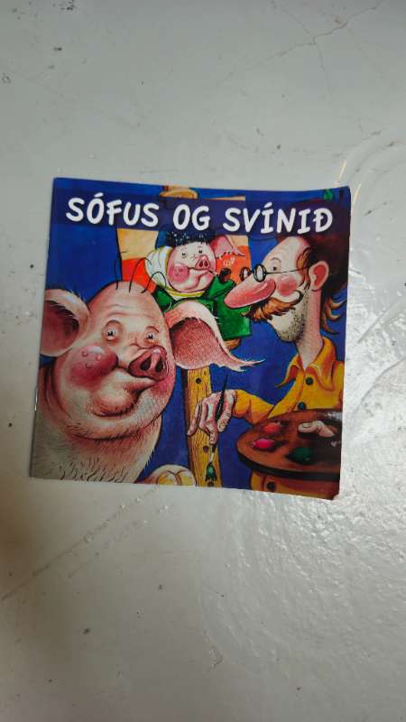 Sófus og svínið bók