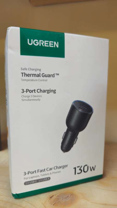 Ugreen 130watt bílahleðslutæki