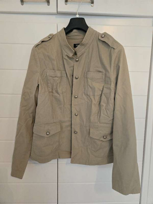 Léttur ljós jakki flauel