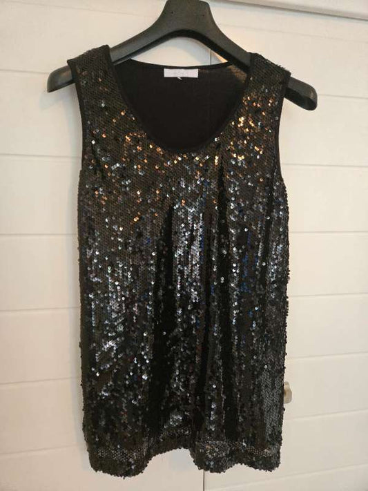 Glimmer bolur svartur