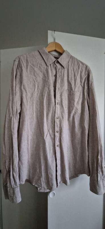 Dressmann ljósb skyrta.