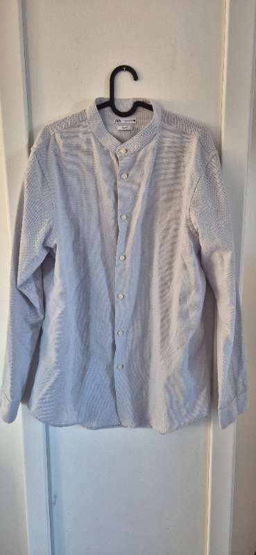 Skyrta ljósblá zara