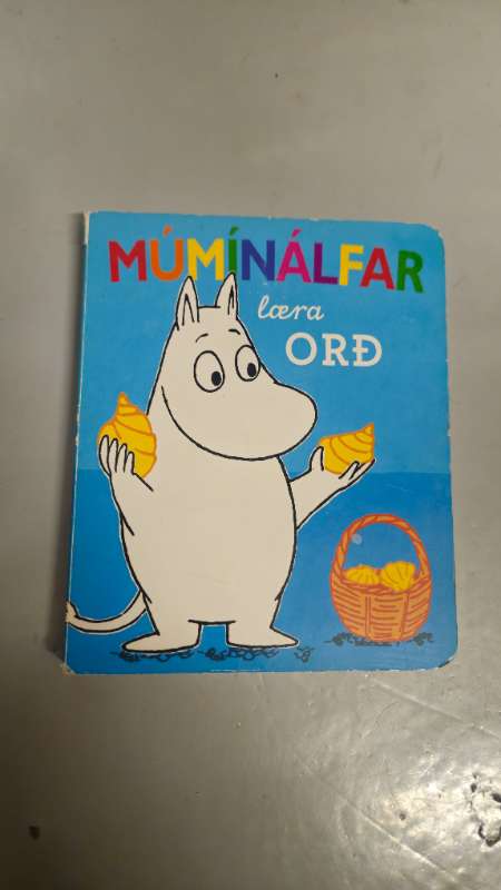 Múmínálfar læra orð bók