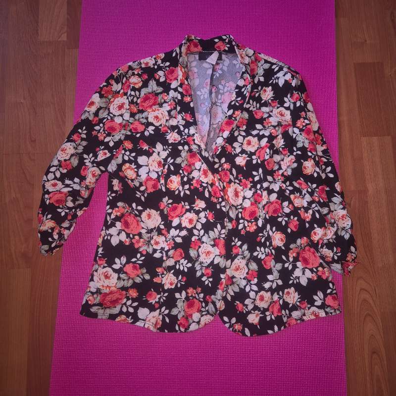 Blóma jakki (teygjanlegur)