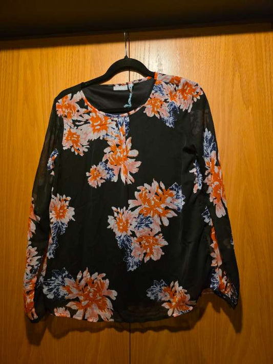 Franska blómaskyrta