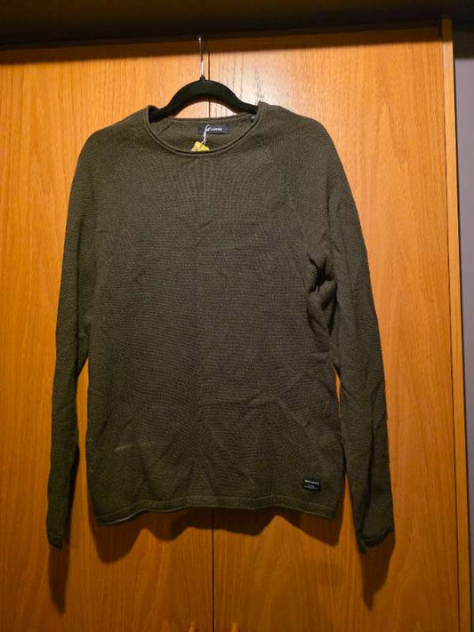 Dökkgræn jack&Jones peysa