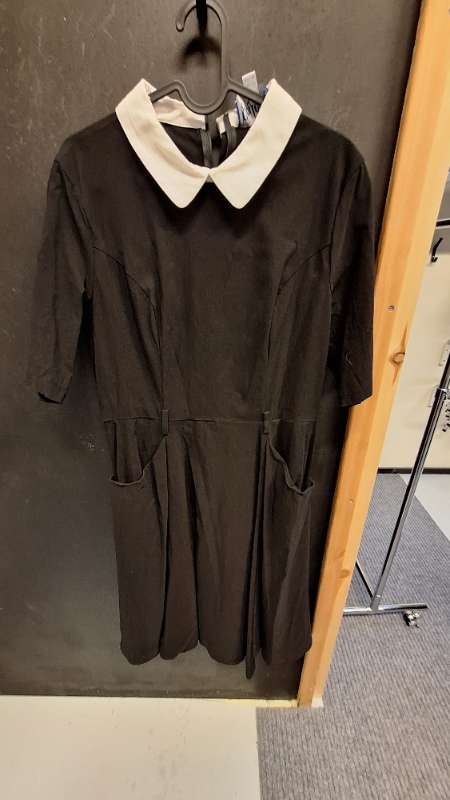 Kjóll svartur vintage