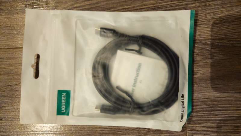 Ugreen hleðslusnúra 2m USB-C í USB-C