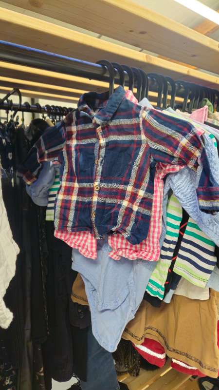 Skyrta köflótt blá fredflo