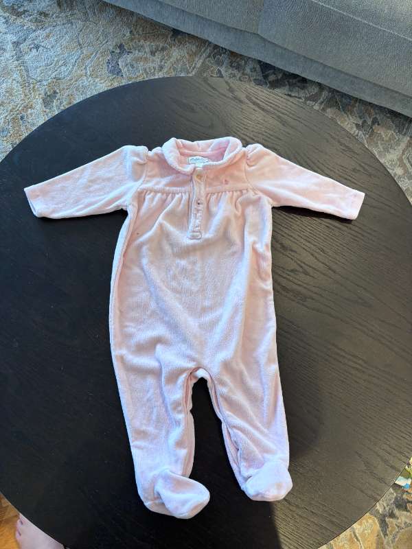 Ralph Lauren bleikur náttgalli