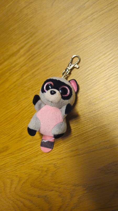 Þvottabjörn lyklakippa