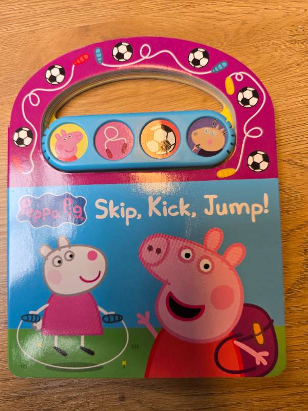 Peppe pig skip,kick jump! Vantar batterí