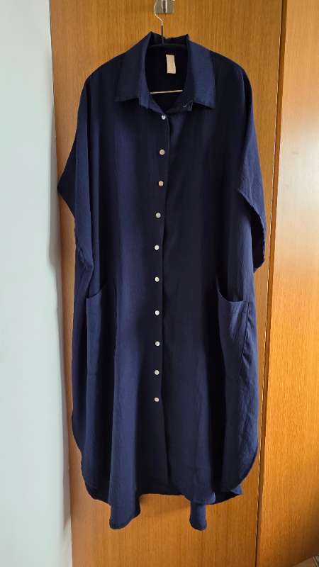 New Collection skyrtu/kjóll blár