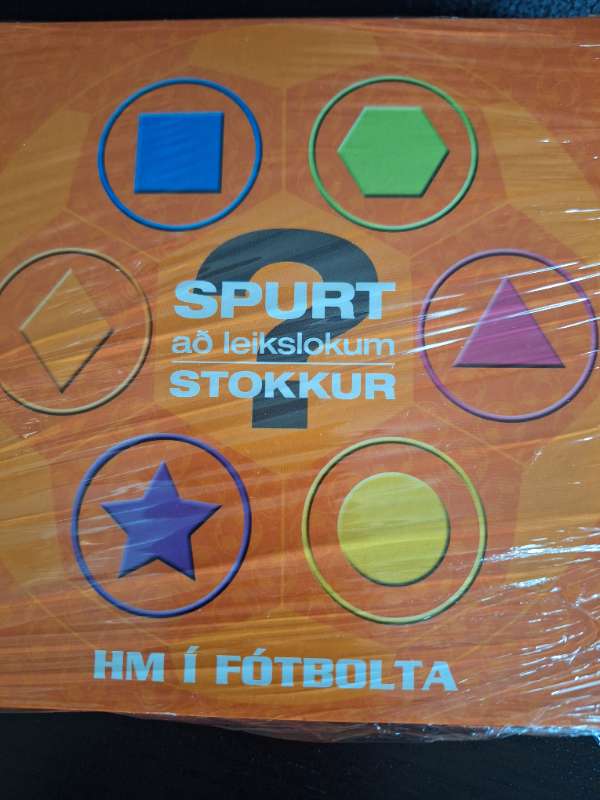 Spurt að leikslokum HM í fótbolta, spurningaspjöld