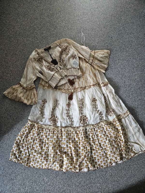 Beige Skirt set Papa pia ónotað