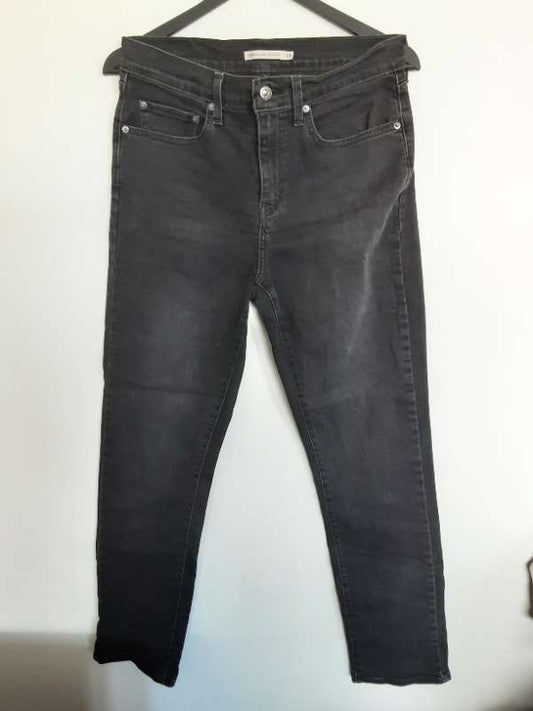Lewis svartar 724 high rise straight