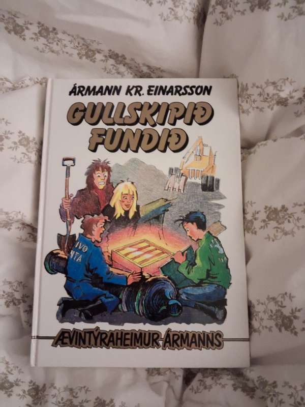 bók gullskipið fundið